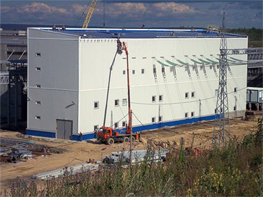 Богучанский алюминиевый завод. Строительство главной понизительной подстанции ГПП 220/10,5 кВ